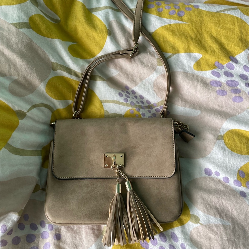 Call It Spring Crossbody Bag with Tassel